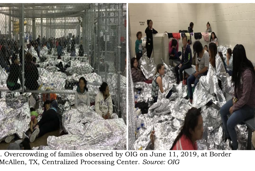 Tensions rising in overcrowded Texas migrant facilities, report says